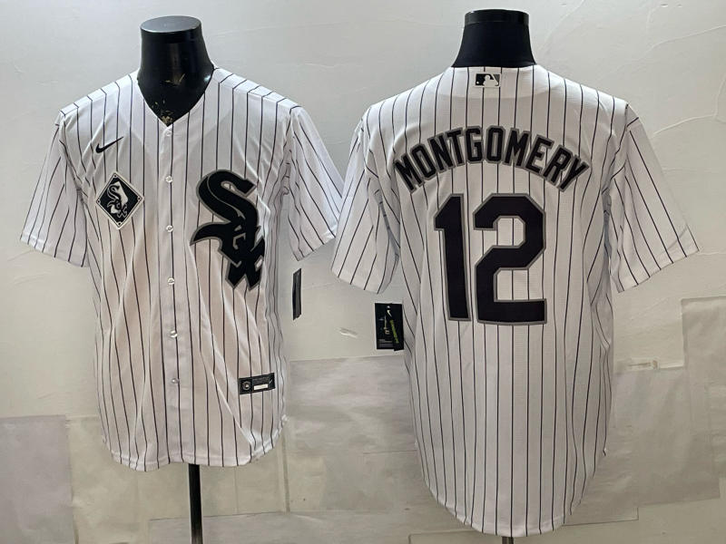 2026 Men Nike Chicago White Sox #12 Montgomery white MLB Jersey007->chicago white sox->MLB Jersey